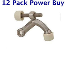 Load image into Gallery viewer, 12 Pack of Heavy Duty Hinge Pin Door Stops in Satin Nickel Finish
