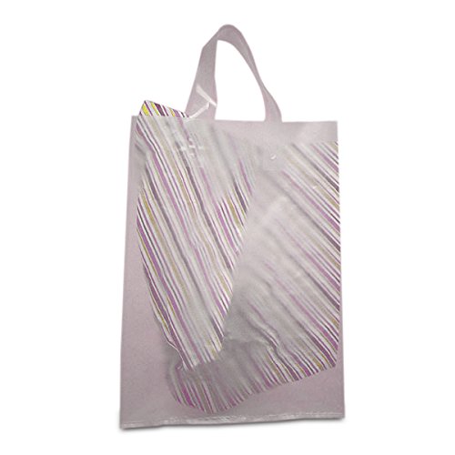 Clear Frosted Plastic Bags - 2.5 mil Thick | Quantity: 250 | Width: 12