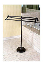 Load image into Gallery viewer, Kingston Brass SCC2275 Pedestal Round Towel-Rack, Oil Rubbed Bronze
