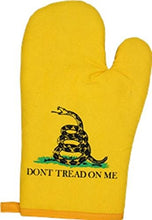 Load image into Gallery viewer, Yellow Gadsden Culpeper Tea Party BBQ Barbeque Apron Cook Set
