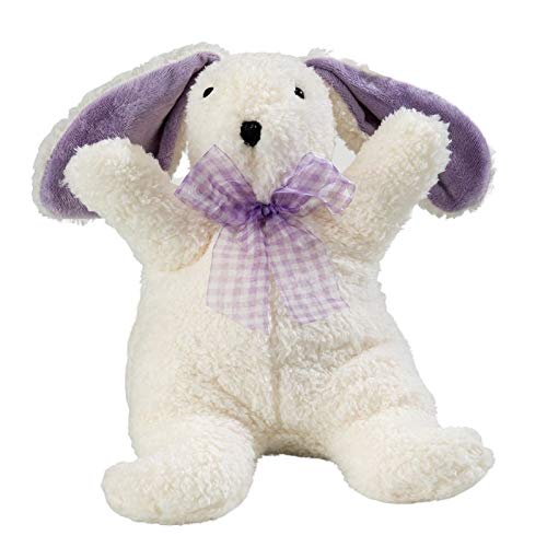 Sonoma Lavender Microwaveable Aromatherapy Stuffed Pillows, Plush Bunny, Lavender Scented with Removable Washable Cover, Lil The Lavender White Bunny