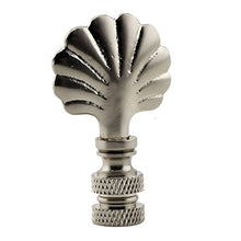 Load image into Gallery viewer, Mini Scalloped Shell Brushed Nickel 2.25&quot;h
