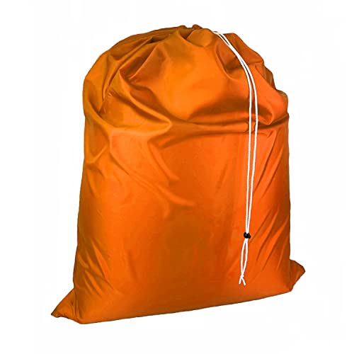 Super Extra Large Huge Heavy Duty Nylon Laundry Storage Bag with Drawstring, Durable, Machine Washable 40