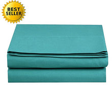 Load image into Gallery viewer, Luxury Fitted Sheet on Amazon Elegant Comfort Wrinkle-Free 1500 Thread Count Egyptian Quality 1-Piece Fitted Sheet, Full Size, Turquoise
