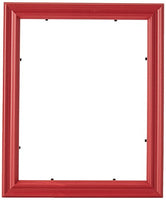 ArtToFrames 8x10 inch Red Stain on Red Oak Wood Picture Frame, WOM0066-60823-YRED-8x10
