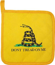 Load image into Gallery viewer, Yellow Gadsden Culpeper Tea Party BBQ Barbeque Apron Cook Set

