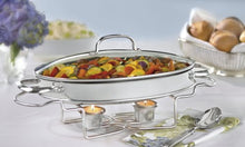 Load image into Gallery viewer, Cuisinart 7BSO-34 Stainless 13-1/2-Inch Oval Buffet Servers

