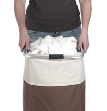 Load image into Gallery viewer, Whitmor Easy Care Laundry Hamper - Espresso
