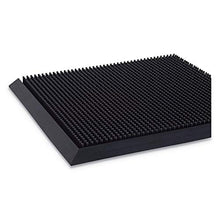 Load image into Gallery viewer, Crown MASR42BK Mat-A-Dor Rubber Fingertip Scraper Mat, Outdoor and Foyer Use, Easy to Clean, 24&quot; X 32&quot;, 2&#39; X 3&#39;, Black
