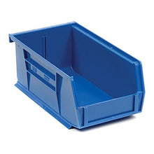 Load image into Gallery viewer, Quantum QUS220BL Ultra Stack and Hang Bin, 7-3/8&quot; Length x 4-1/8&quot; Width x 3&quot; Height, Blue, Pack of 24
