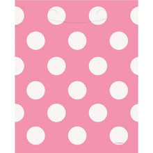 Load image into Gallery viewer, Hot Pink Polka Dot Favor Bags, 8ct
