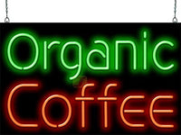 Organic Coffee Neon Sign