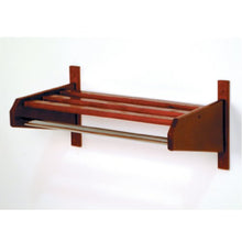 Load image into Gallery viewer, Wooden Mallet 38-Inch Coat and Hat Rack, Mahogany
