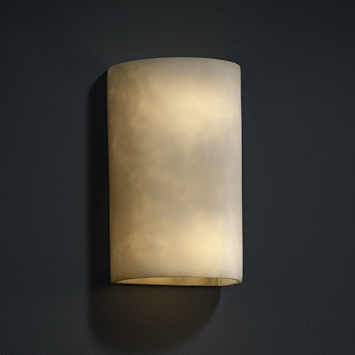 Justice Design Group Clouds 2-Light Wall Sconce - Clouds Resin Shade
