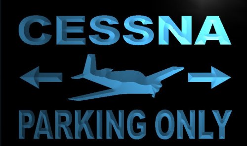 Cessna Parking Only LED Sign Neon Light Sign Display m226-b(c)