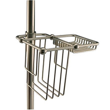 Load image into Gallery viewer, Bath Caddy for Shower Riser Brushed Nickel BC2000-BN
