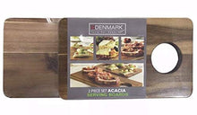 Load image into Gallery viewer, Denmark Acacia Serving Boards, 2 Count
