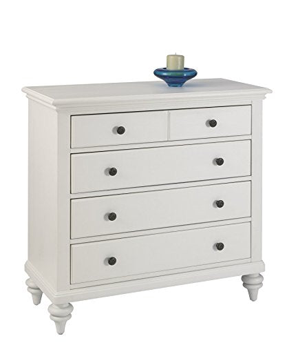 Bermuda Brushed White TV Media Chest by Home Styles