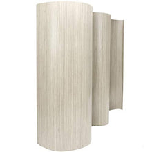 Load image into Gallery viewer, Oriental Furniture 6 ft. Tall Bamboo Wave Screen - White
