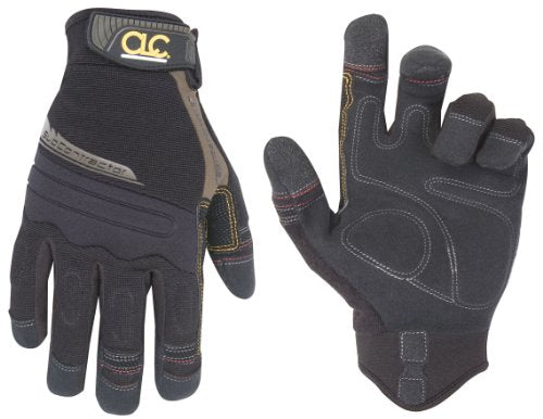 CLC Custom Leathercraft 130M Subcontractor Flex Grip Work Gloves, Medium