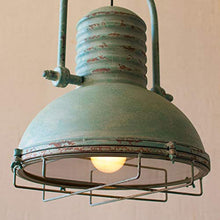Load image into Gallery viewer, KALALOU CLA1098 Antique Turquoise Pendant Light, One Size, Green
