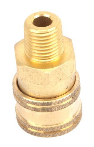 Forney 75126 Quick Coupler Male Socket, 1/4inch M-NPT, 5,500 PSI
