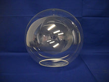 Load image into Gallery viewer, 12&quot; CLEAR Acrylic Plastic Light Round pole New Globe Lamp fixture
