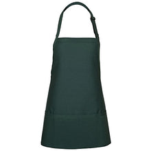 Load image into Gallery viewer, Fame Extra Large 3 Pocket Bib Apron - Kelly Green F10XL (WFA83317KGXL)
