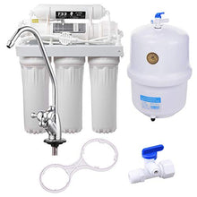 Load image into Gallery viewer, Yescom Water Filter System Reverse Osmosis 5 Stage 50 GPD for Home Drinking Filtration
