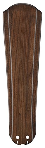Fanimation B5310WA Raised Contour Carved Wood Blade Set, 22-Inch, Walnut