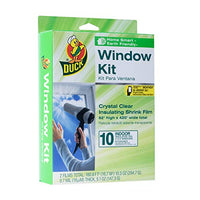 Duck Brand Indoor 10-Window Shrink Film Insulator Kit, 62-Inch x 420-Inch, 286216