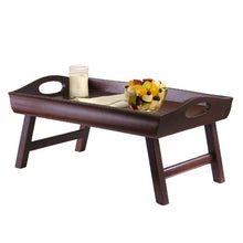 Load image into Gallery viewer, Winsome Wood Sedona Bed Tray, Antique Walnut
