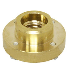 Load image into Gallery viewer, Brass 4-Hole Flush Mount Adapter
