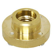 Brass 4-Hole Flush Mount Adapter