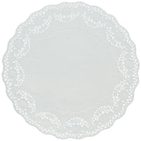 amscan White Round Doilies | Pack of 40 | Party Supply, 6''