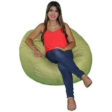 Load image into Gallery viewer, Cozy Sack, , Small Cozy Foam Bean Bag Chair, LIME
