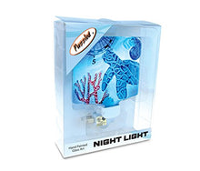 Load image into Gallery viewer, Puzzled Nightlight - Sea Turtle Glass dcor - Ocean Sea Life Collection - Unique Gift and Souvenir - Item #9743
