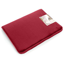 Load image into Gallery viewer, Clara Clark Memory Foam Bath Mat, Ultra Soft Non Slip and Absorbent Bathroom Rug. - Burgundy Red, Set of 2 Small Size

