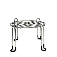 Berkey Water Filter Stainless Steel Wire Stand with Rubberized Non-Skid Feet for The Royal and Other Large Sized Gravity Fed Water Filters - Raises Your 6 inches