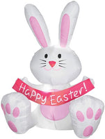 Happy Easter Bunny Airblown Inflatable