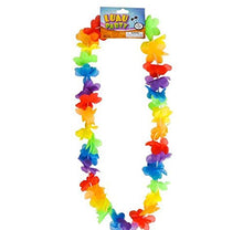 Load image into Gallery viewer, 36 inches Rainbow Flower Leis, Case of 144
