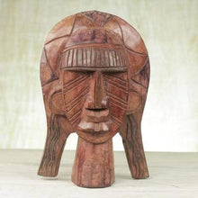 Load image into Gallery viewer, NOVICA Decorative Wood Mask, Brown
