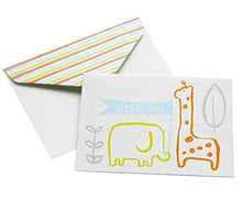 Load image into Gallery viewer, Thank You Card Giraffe/Elephant 50CT
