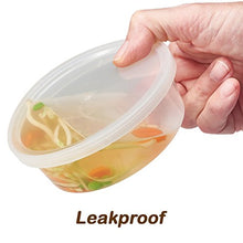 Load image into Gallery viewer, DuraHome - Deli Containers with Lids 8 oz. Leakproof - 40 Pack Plastic Microwaveable Clear Food Storage Container Premium Heavy-Duty Quality, Freezer &amp; Dishwasher Safe
