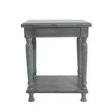 Load image into Gallery viewer, Urbanest Reynolds Accent End Table, 22-inch Tall, Dark Gray
