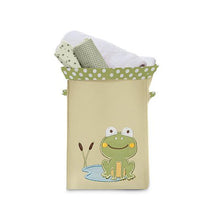 Load image into Gallery viewer, Little Boutique Collapsible Storage Bin - Frog
