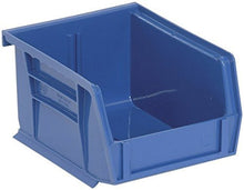 Load image into Gallery viewer, Quantum Storage QUS210BL Ultra Stack &amp; Hang Bin44; Blue - 5.37 x 4.12 x 3 in.
