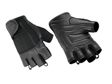 Load image into Gallery viewer, Hugger Glove Company Men&#39;s Summer Touring Chopper Large Black
