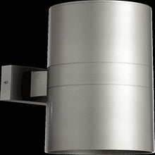 Load image into Gallery viewer, Quorum International Cylinder 2-LT 6&quot; Outdoor Lantern - Graphite - 721-2-3
