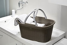 Load image into Gallery viewer, Stefanplast Plastic Laundry Basket, Taupe, 38X 58X 28cm

